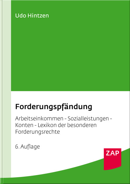 Forderungspfändung - Mängelexemplar