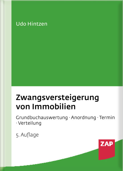 Zwangsversteigerung von Immobilien - Mängelexemplar